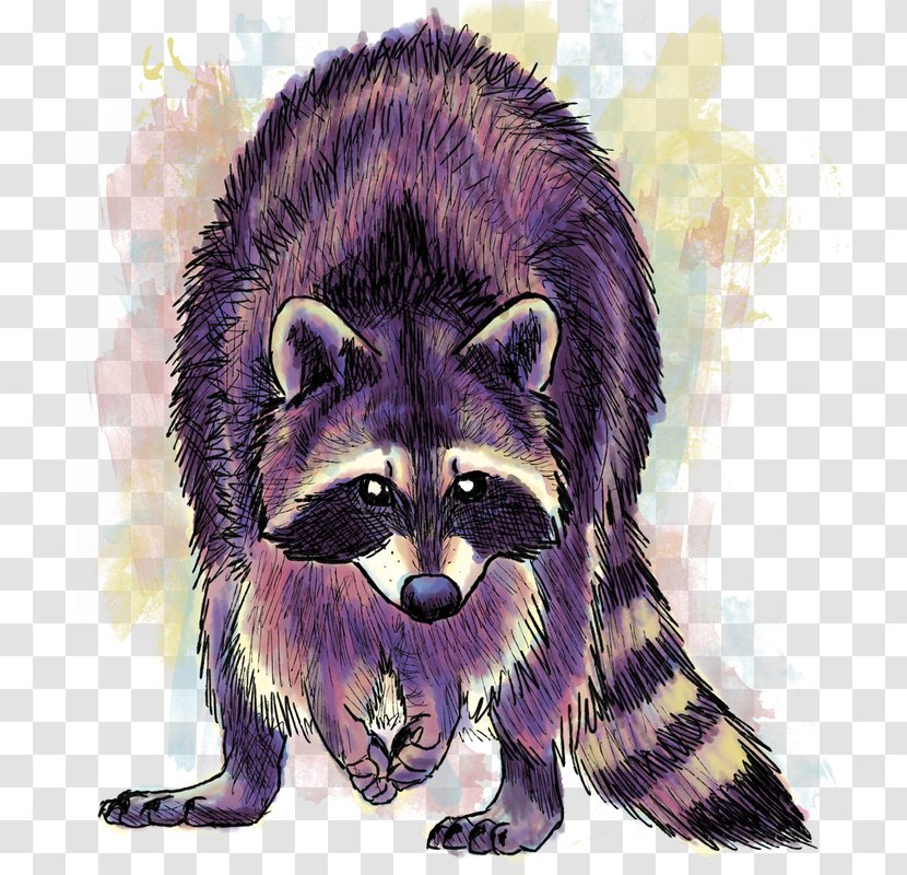 Raccoon City Gray Wolf Drawing - Wildlife Transparent PNG