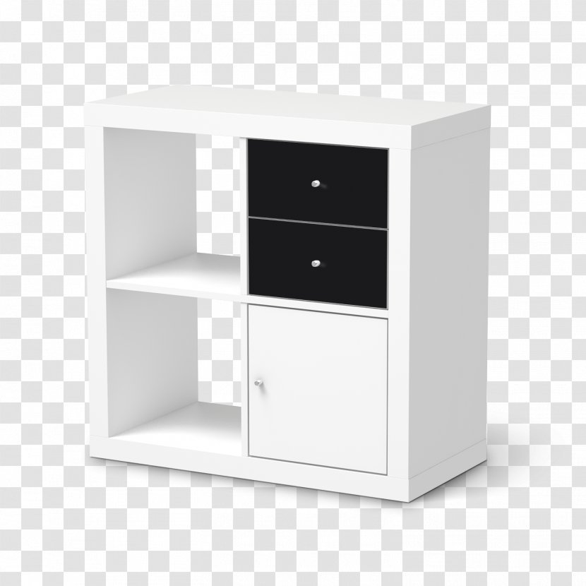Expedit Drawer Bedside Tables Shelf Bookcase - Silhouette - House Transparent PNG