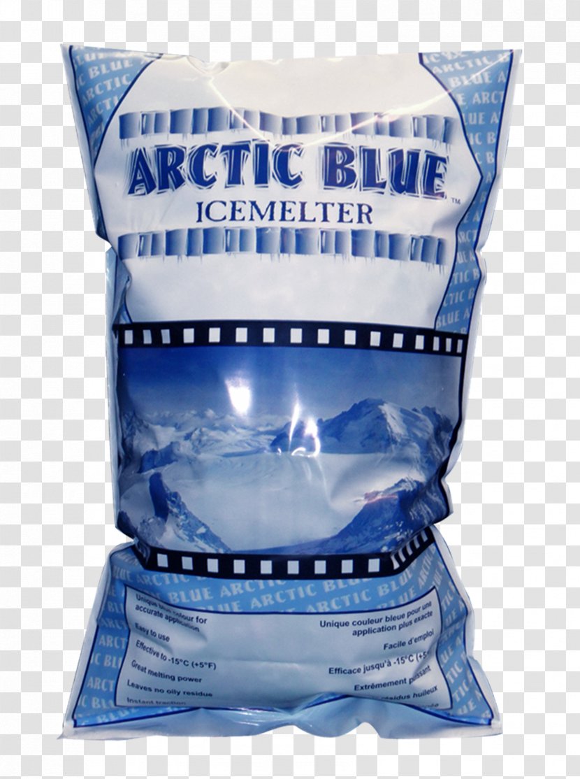 DeicerDirect.com Arctic Blue Icemelter 22 Lb Bag 3FLT Product Water - Ice Transparent PNG