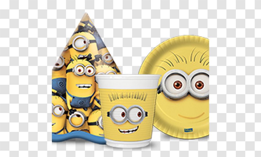 Despicable Me Party Hat Birthday - Yellow Transparent PNG