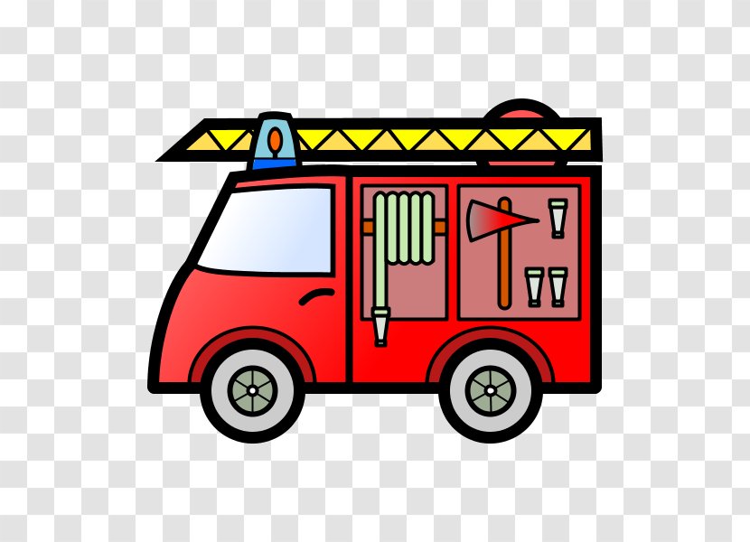 Car Fire Engine Emergency Vehicle Motor - Ballon Transparent PNG