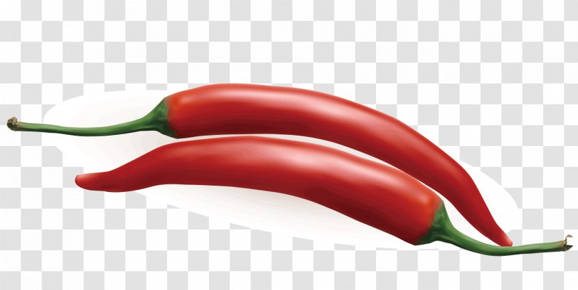 Birds Eye Chili Serrano Pepper Piquillo Jalapexf1o Cayenne - Fruit - Red Transparent PNG