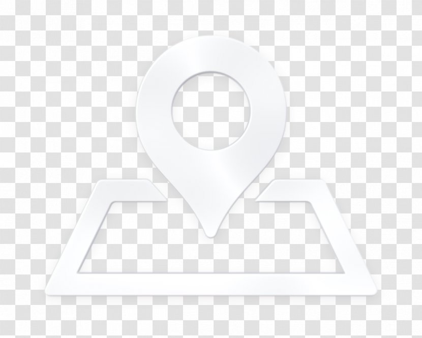 Logistics Delivery Icon Maps And Flags Place - Number Blackandwhite Transparent PNG