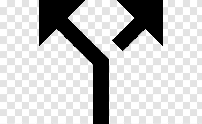 Logo White Brand Angle - Symbol - Arrow Material Transparent PNG