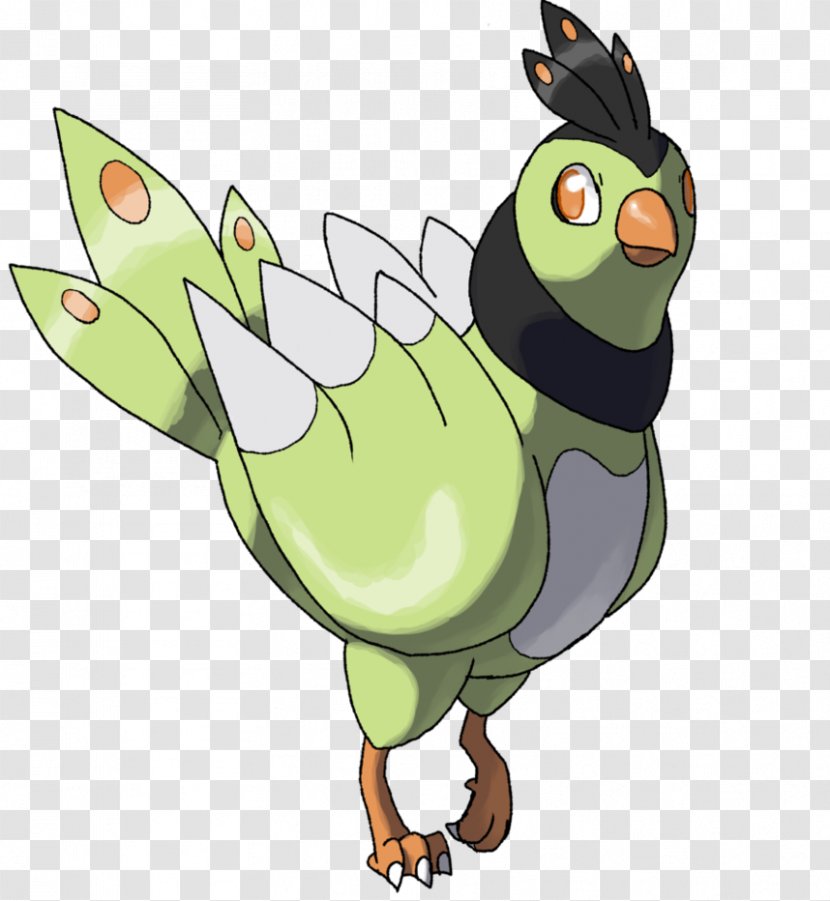 Magikarp Clamperl Bidoof Rooster Evolution - Animated Cartoon - Reaf Transparent PNG