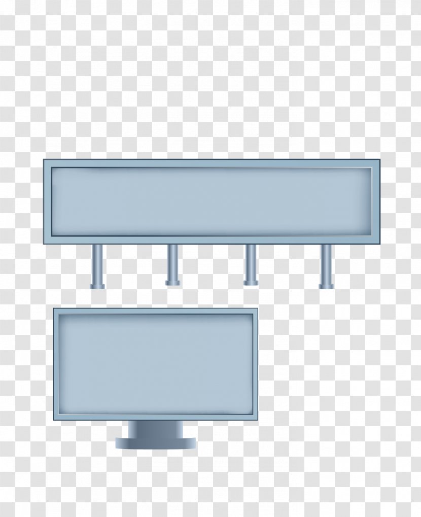 Advertising Billboard Marquee - Placard - Two Billboards Transparent PNG