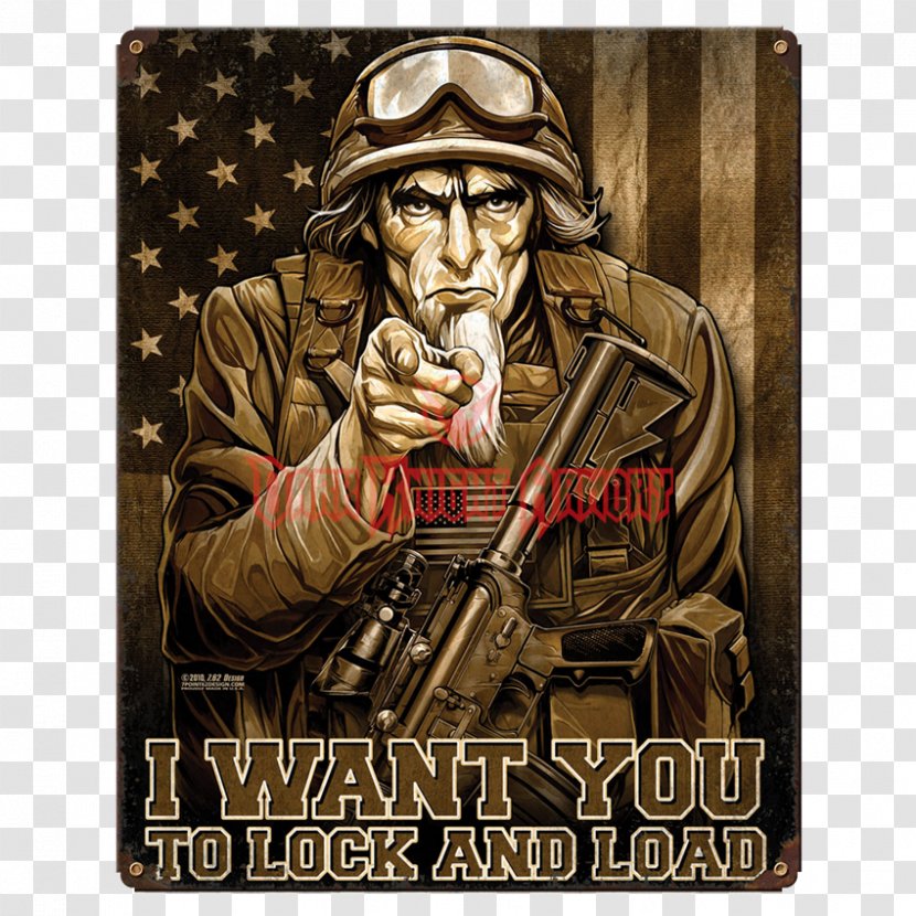 Uncle Sam United States Military Infantry Soldier - Army Transparent PNG