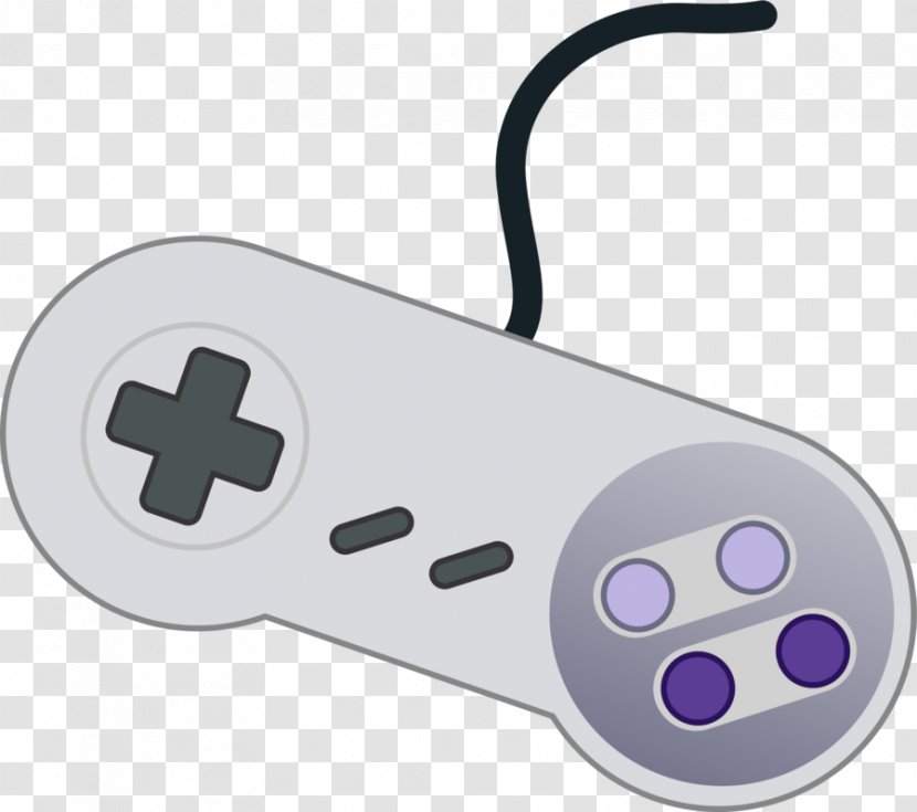Game Controllers Joystick Super Nintendo Entertainment System Gamepad Video - Input Device Transparent PNG