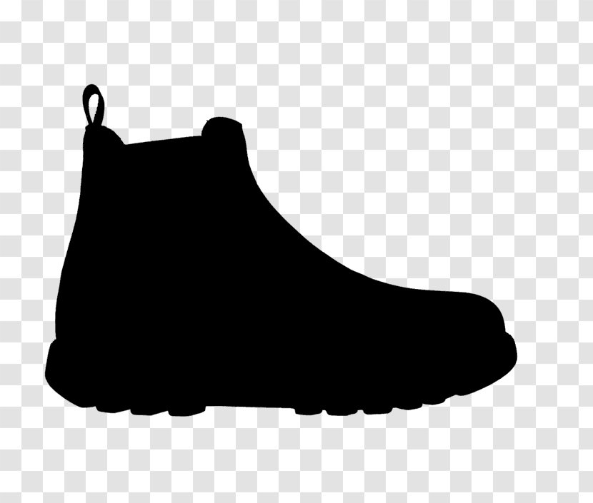 Shoe Walking Font Silhouette Black M - Boot Transparent PNG
