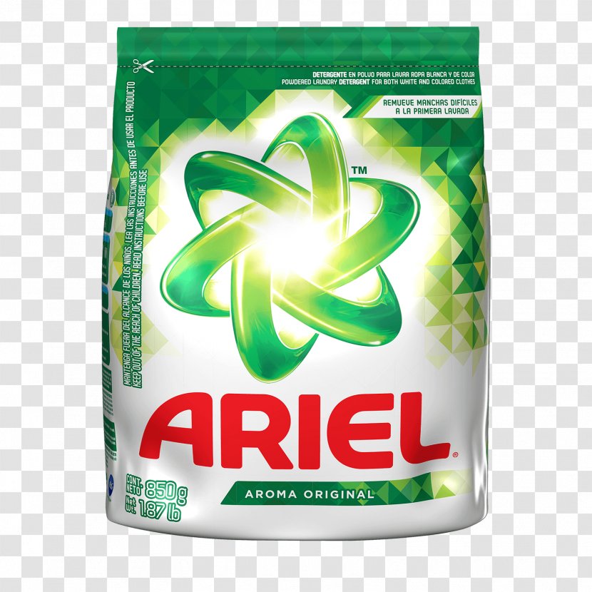 Ariel Laundry Detergent Persil - Cleaning - Green Transparent PNG