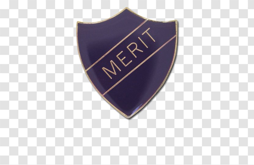 Badge Emblem - Purple Shield Transparent PNG