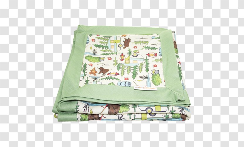 Blanket Quilt Bed Sheets Textile Diaper - Green - Jujube Transparent PNG