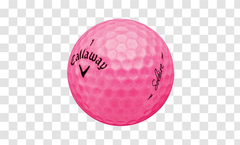 Cricket Balls Callaway Solaire Golf - Pnk - Ball Transparent PNG