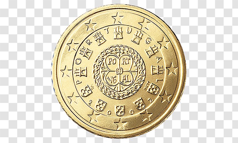 50 Cent Euro Coin Coins 20 1 Transparent PNG