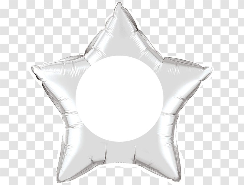 Mylar Balloon Birthday And Party Service - Silver Star Transparent PNG