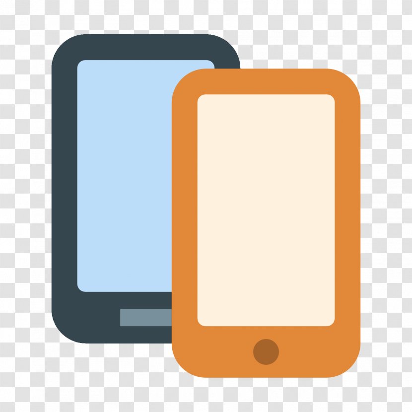 Smartphone Mobile Phones Share Icon - Technology - Ipad Cartoon Ico Icns Transparent PNG
