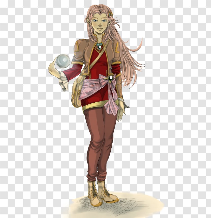 Character Costume Design Japanese Role-playing Game - Flower - Powerful Woman Transparent PNG