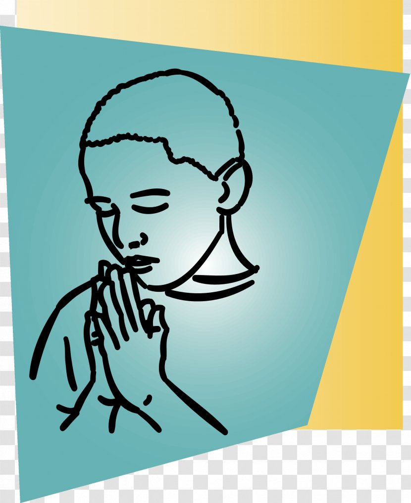 Praying Hands Prayer Drawing Clip Art - Visual Arts Transparent PNG