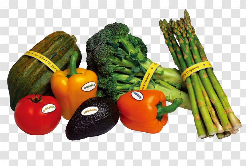 Organic Food Bell Pepper Vegetable Clip Art - Diet - Green Vegetables Transparent PNG