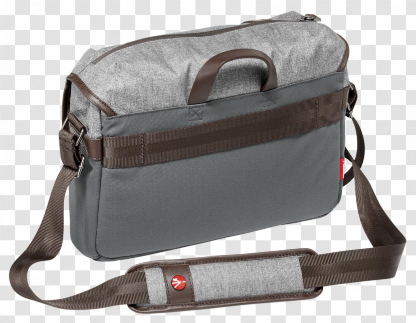 MANFROTTO Shoulder Bag Windsor Messenger M Bags Camera - Brown Transparent PNG
