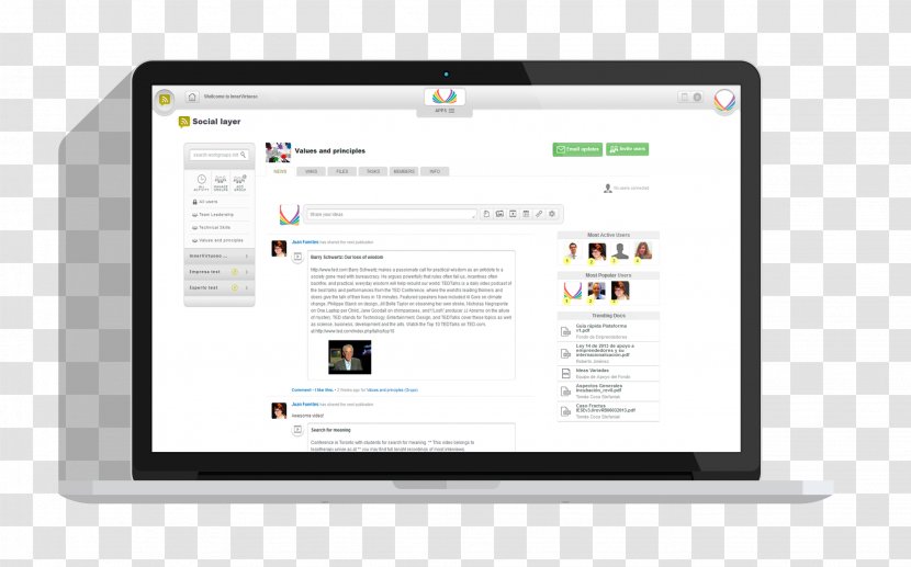 Business E-commerce Organization Management - Computer Monitor Transparent PNG