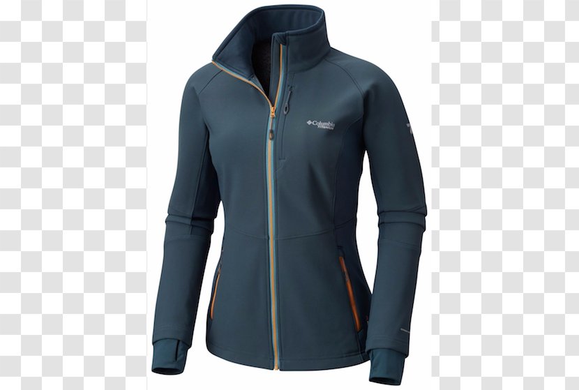 Hoodie Jacket The North Face Clothing Coat - Electric Blue Transparent PNG