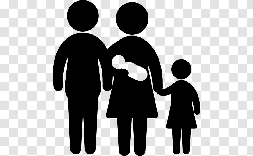 Family Child - Text - Silhouette Transparent PNG