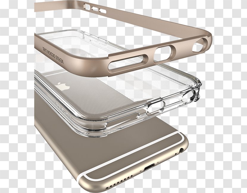 IPhone 6 Telephone Zilver Computer Hardware - Material - Bumpers Transparent PNG