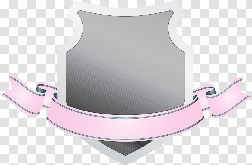 Pink Neck Shield Transparent PNG