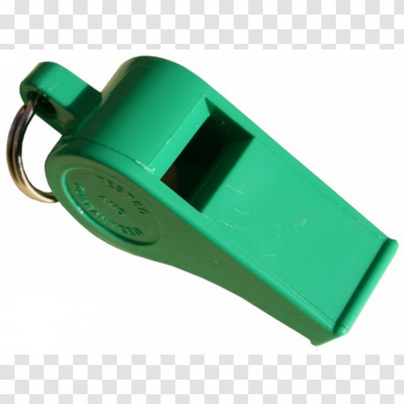 Association Football Referee Whistle Fox 40 Pelipaita - Green Transparent PNG