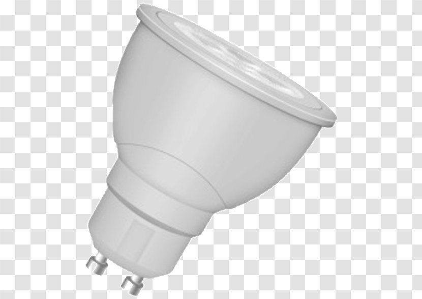 Light LED Lamp GU10 Multifaceted Reflector Osram - Compact Fluorescent - Par Led Transparent PNG