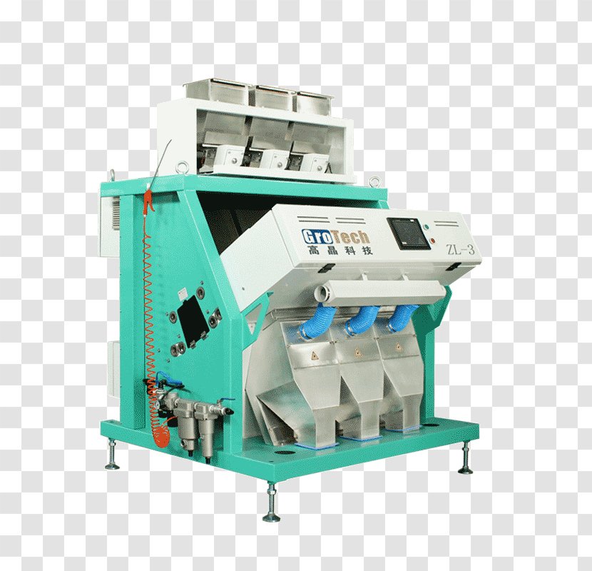 Colour Sorter Rice Color Sorting Machine Optical Plastic Transparent PNG