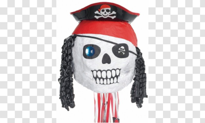 Piracy Piñata Skull And Crossbones Party Child - Frame Transparent PNG