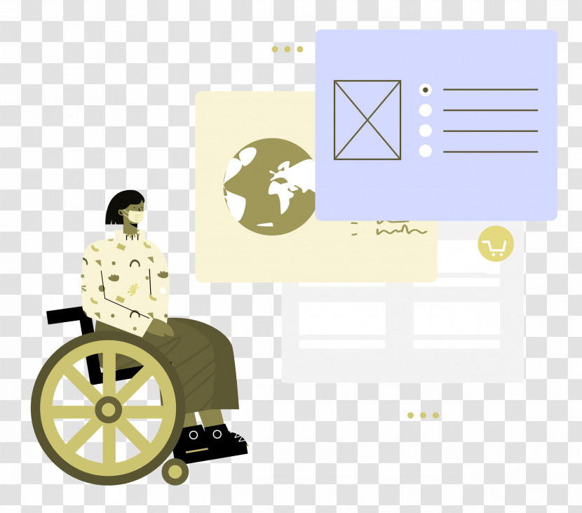 Wheel Chair People Transparent PNG