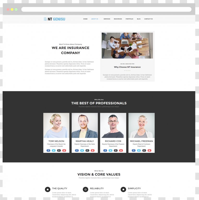 Web Page Template WordPress Design Online Advertising Transparent PNG