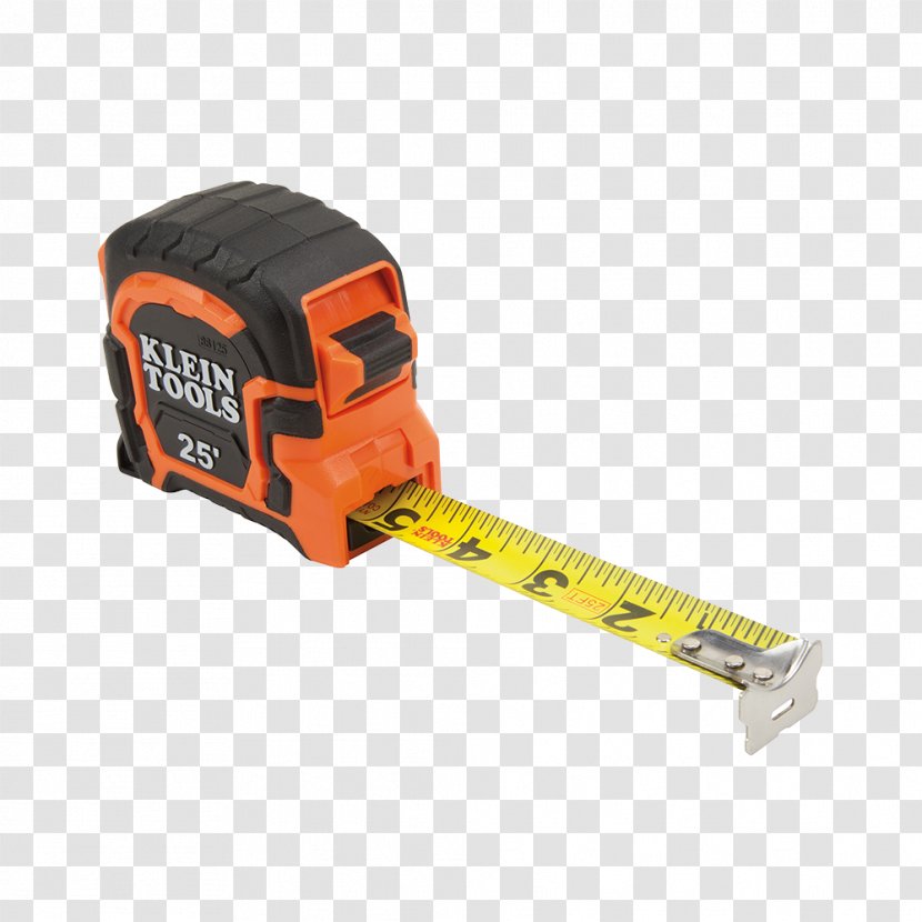Klein Tools Tape Measures The Home Depot Measurement - Blade - Magnetic Transparent PNG