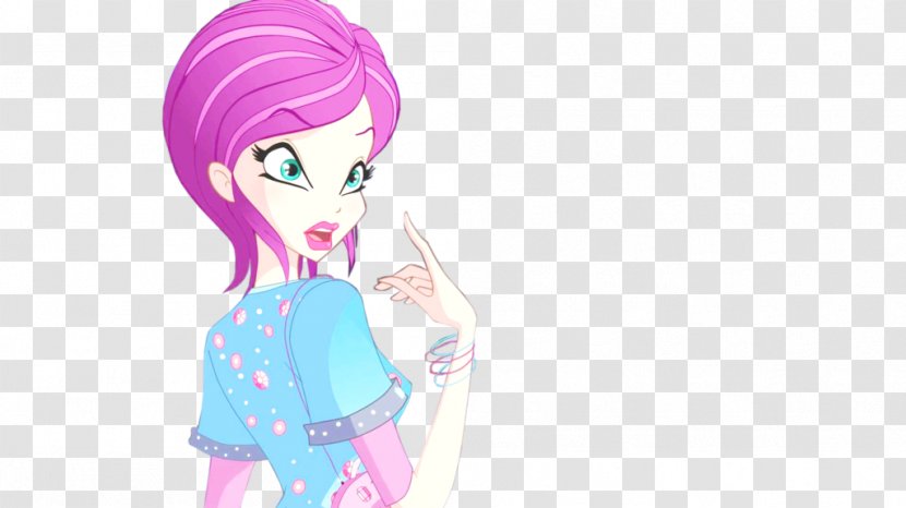 Tecna Nose Barbie - Flower - Winx Transparent PNG