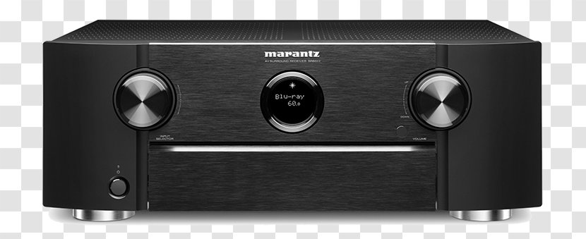 Marantz SR6010 SR6012 9.2 Channel 4K Ultra HD Network AV Receiver - Audio - Amplifier High End Transparent PNG