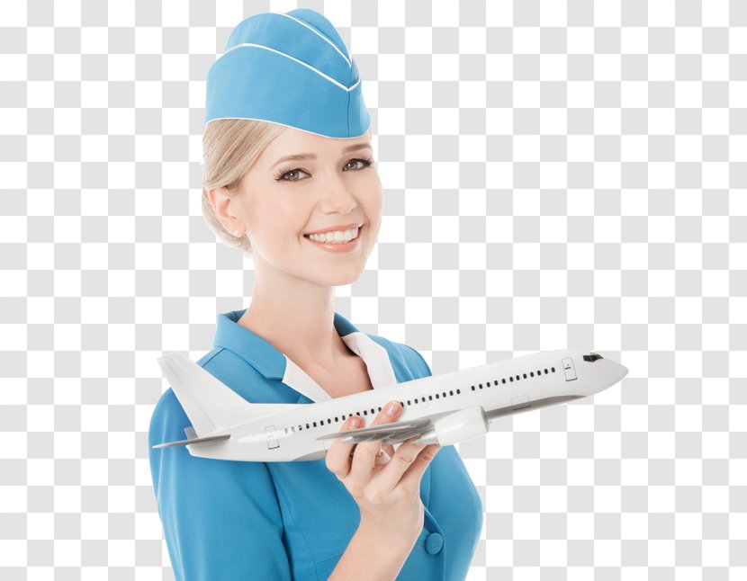 Flight Attendant Airplane Airline Aviation - Stock Photography Transparent PNG