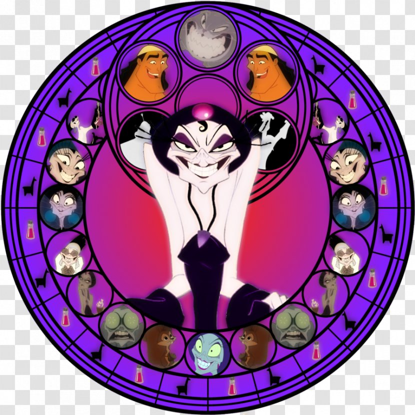 Yzma Stained Glass Queen Of Hearts Kingdom DeviantArt Transparent PNG
