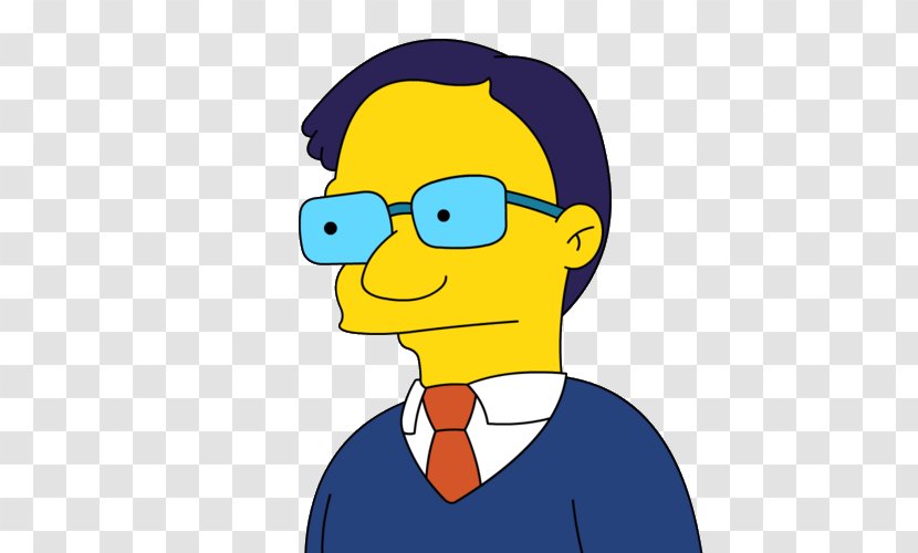 Martin Prince, Sr. The Simpsons: Tapped Out Television Character - Yellow Transparent PNG