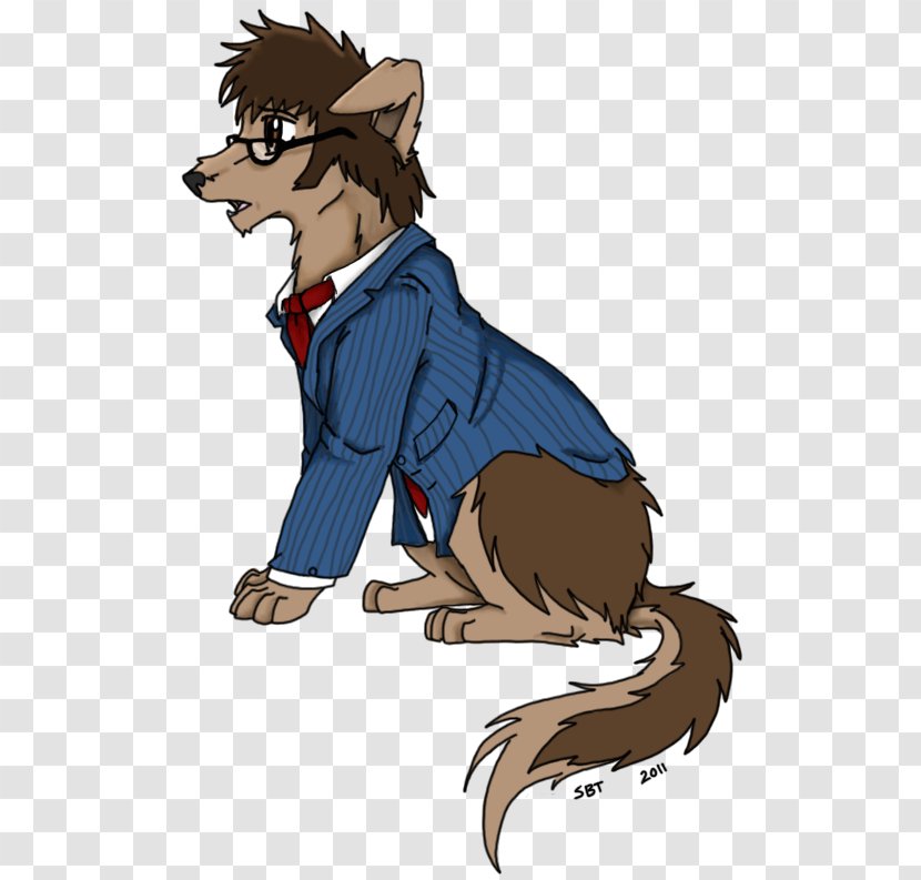 Dog Tenth Doctor Puppy Rose Tyler - Silhouette Transparent PNG