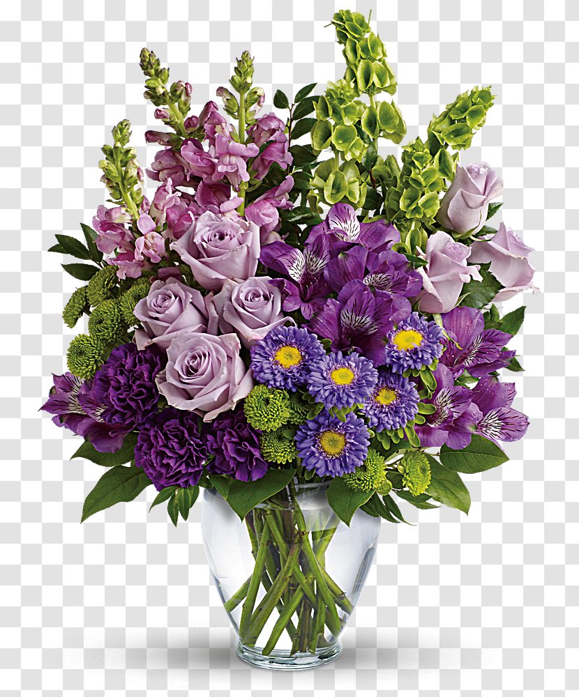 Flower Delivery Easter Floristry Passover - Lilac - Lavender Bouquet Transparent PNG