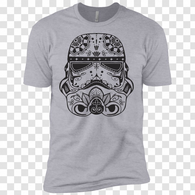 Stormtrooper Anakin Skywalker T-shirt Calavera Star Wars - Visual Arts Transparent PNG