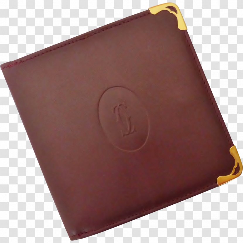 Wallet Leather Cartier Burgundy Clothing Accessories - Fashion - Wallets Transparent PNG