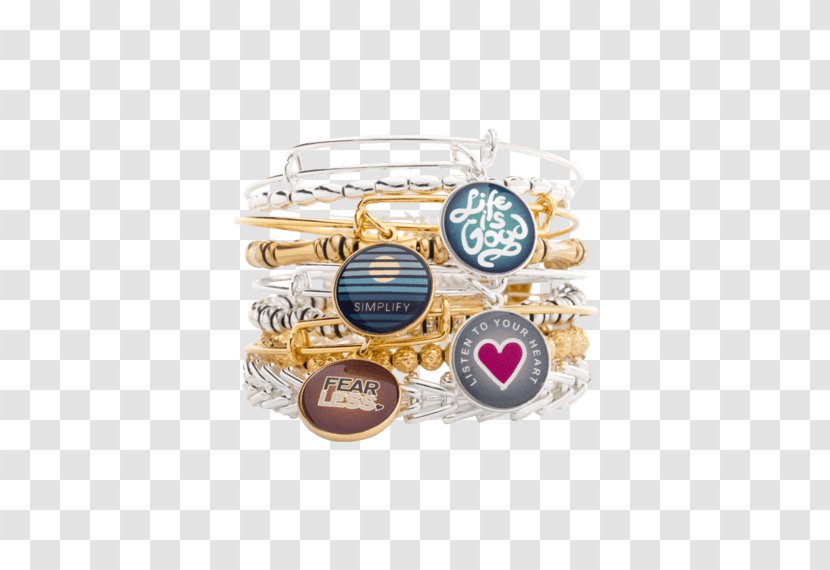 Bracelet Alex And AniRED Heart Of Strength Charm Bangle CBD17HOSS Listen To Your - Ani - Bracelets Transparent PNG