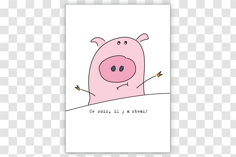 Essen Convite Restaurant Party Birthday - Pig Like Mammal - Invitation Transparent PNG