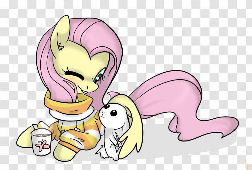 My Little Pony Twilight Sparkle Derpy Hooves Fluttershy - Cartoon Transparent PNG
