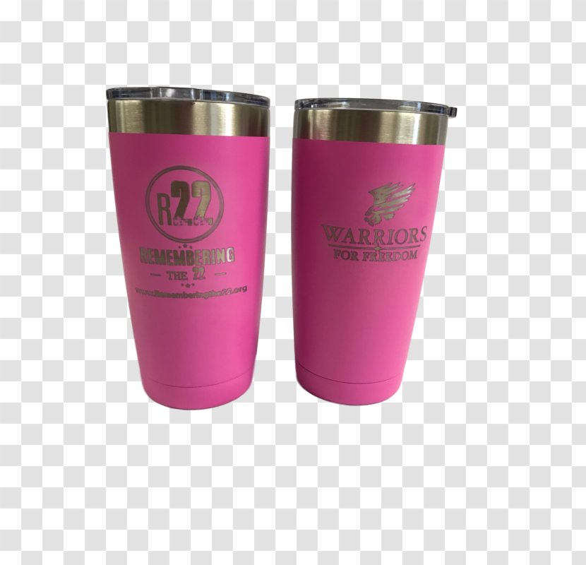 Dry Fit Pint Glass Oklahoma National Guard Army Cup - Drinkware - Pink Flag Transparent PNG