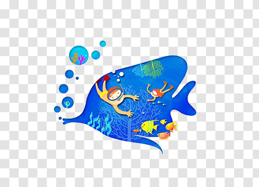 Clip Art - Pen - A Small Fish Transparent PNG